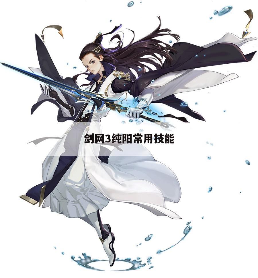 剑网3纯阳常用技能