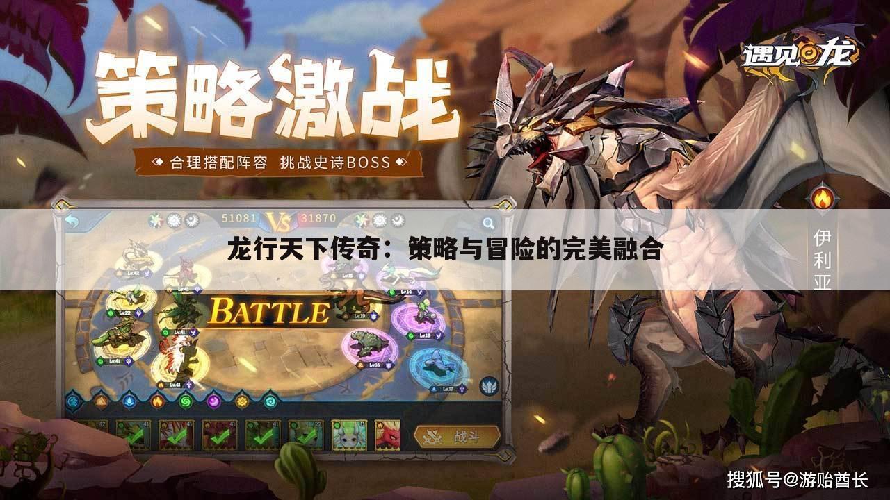 龙行天下传奇：策略与冒险的完美融合