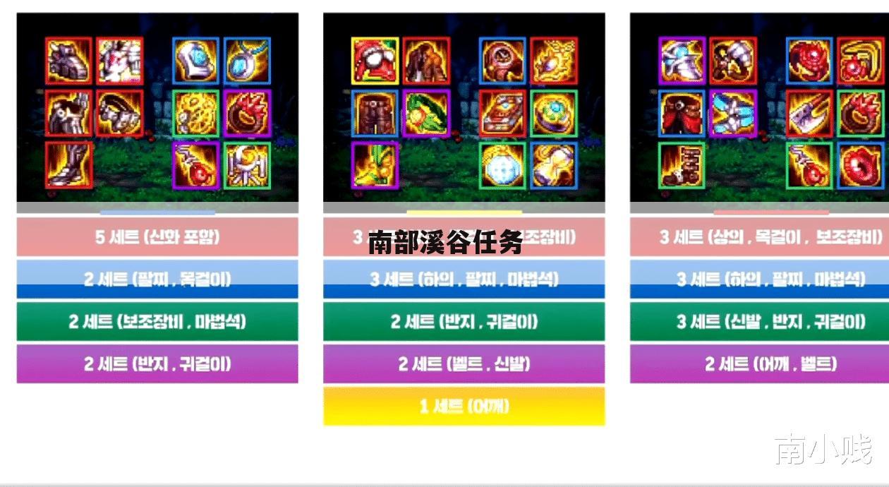 南部溪谷任务