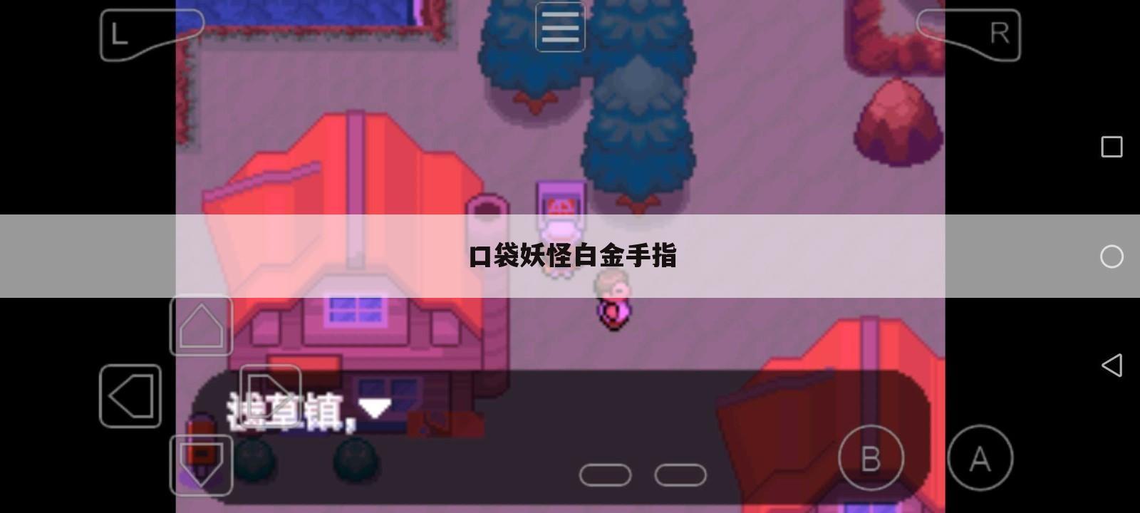 口袋妖怪白金手指
