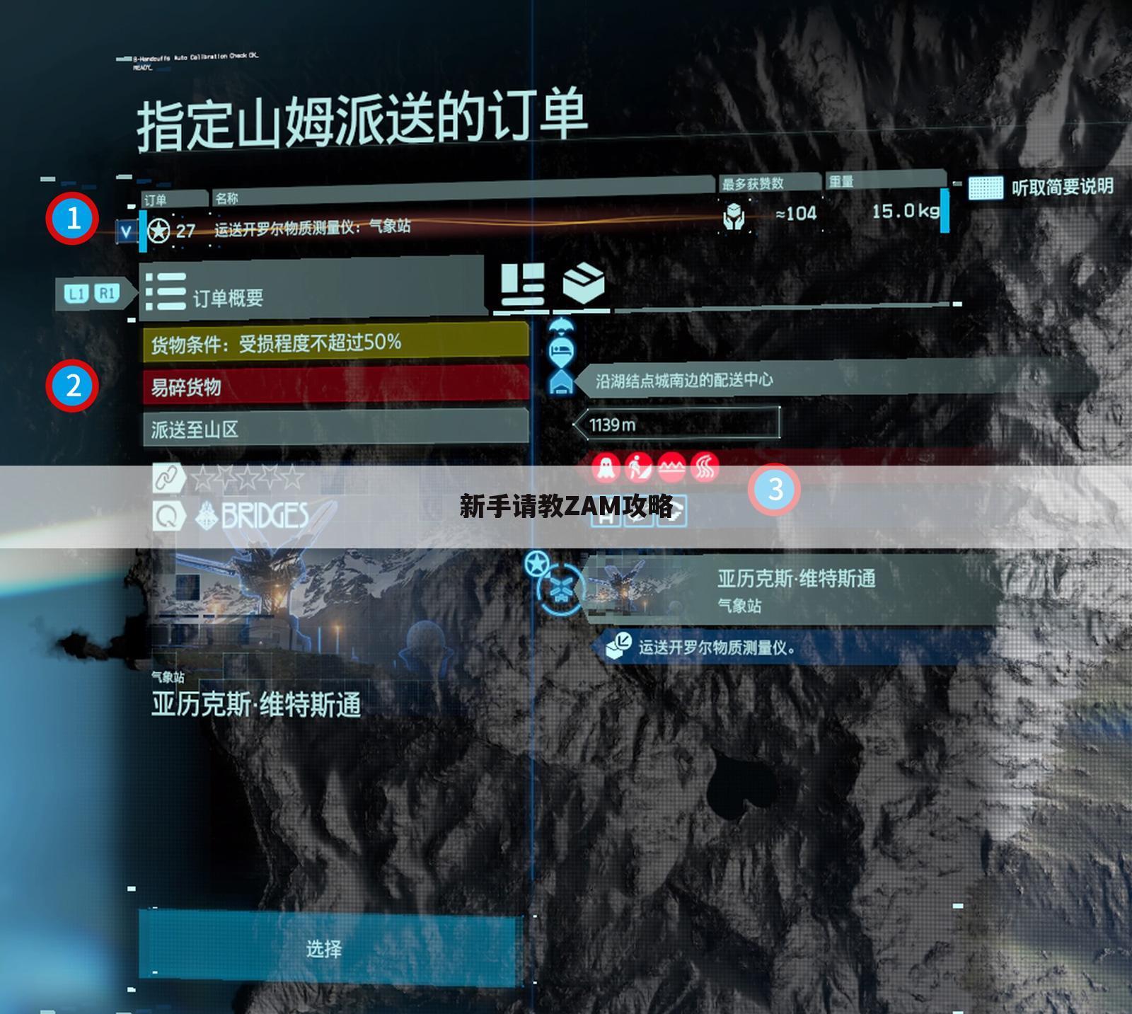 新手请教ZAM攻略