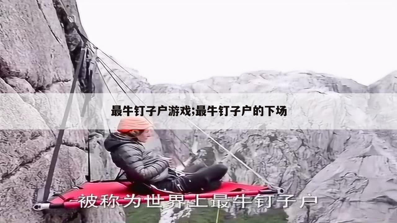 最牛钉子户游戏;最牛钉子户的下场