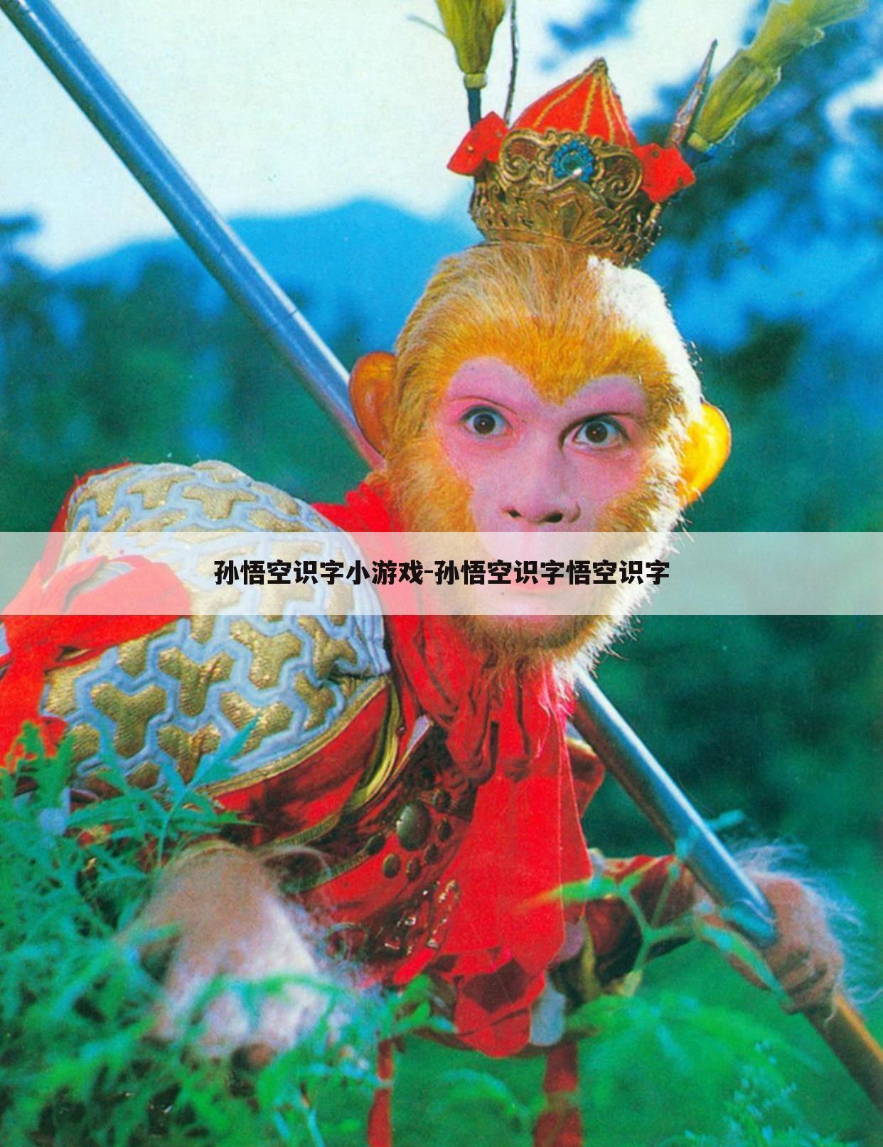 孙悟空识字小游戏-孙悟空识字悟空识字