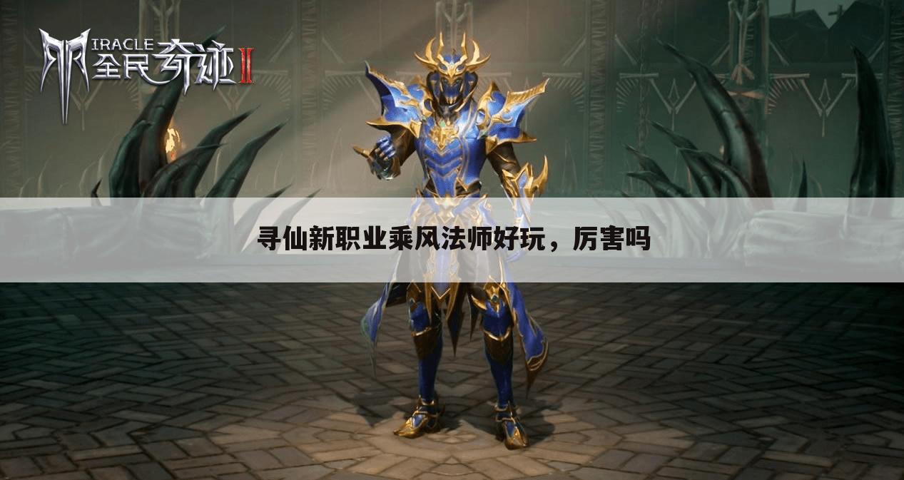 寻仙新职业乘风法师好玩，厉害吗