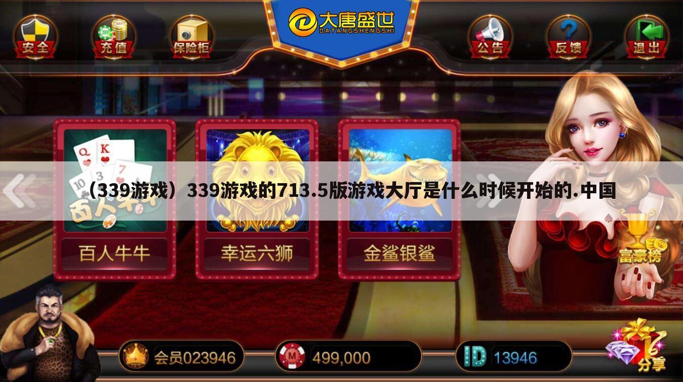 （339游戏）339游戏的713.5版游戏大厅是什么时候开始的.中国