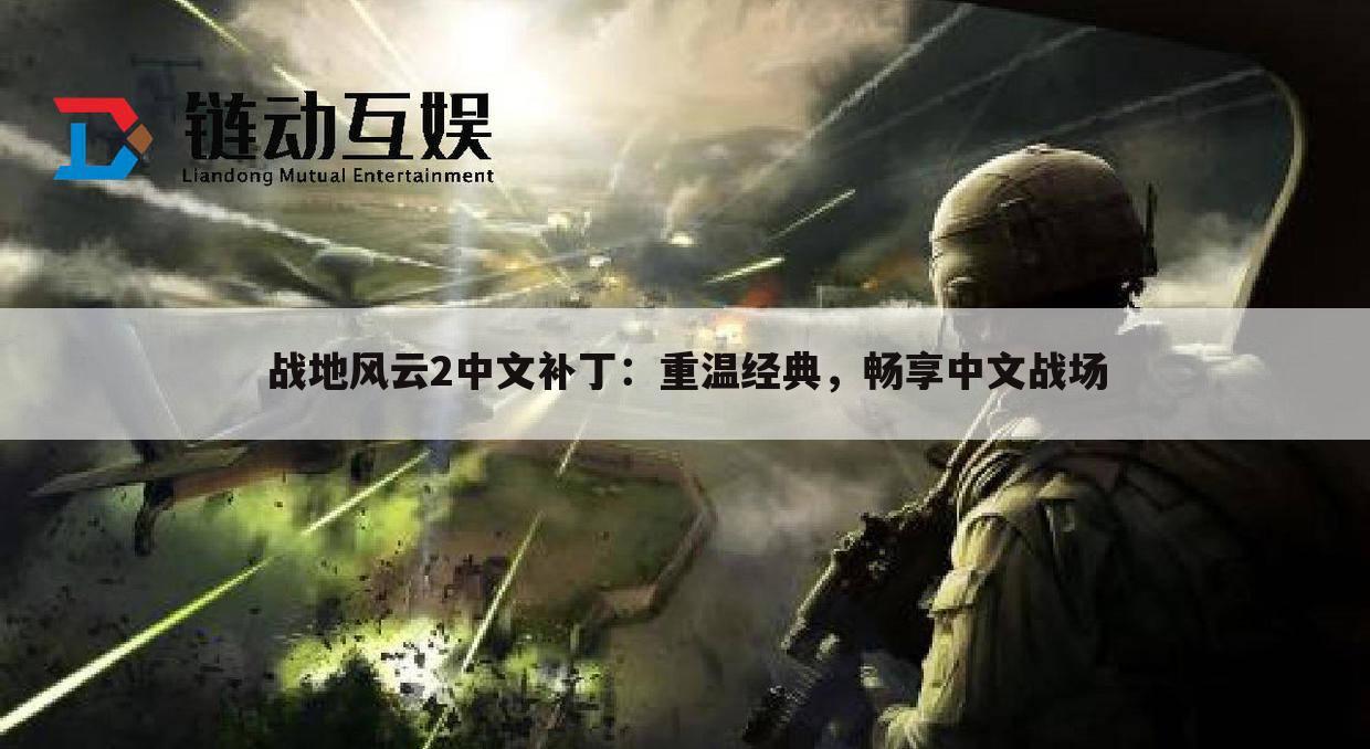 战地风云2中文补丁：重温经典，畅享中文战场