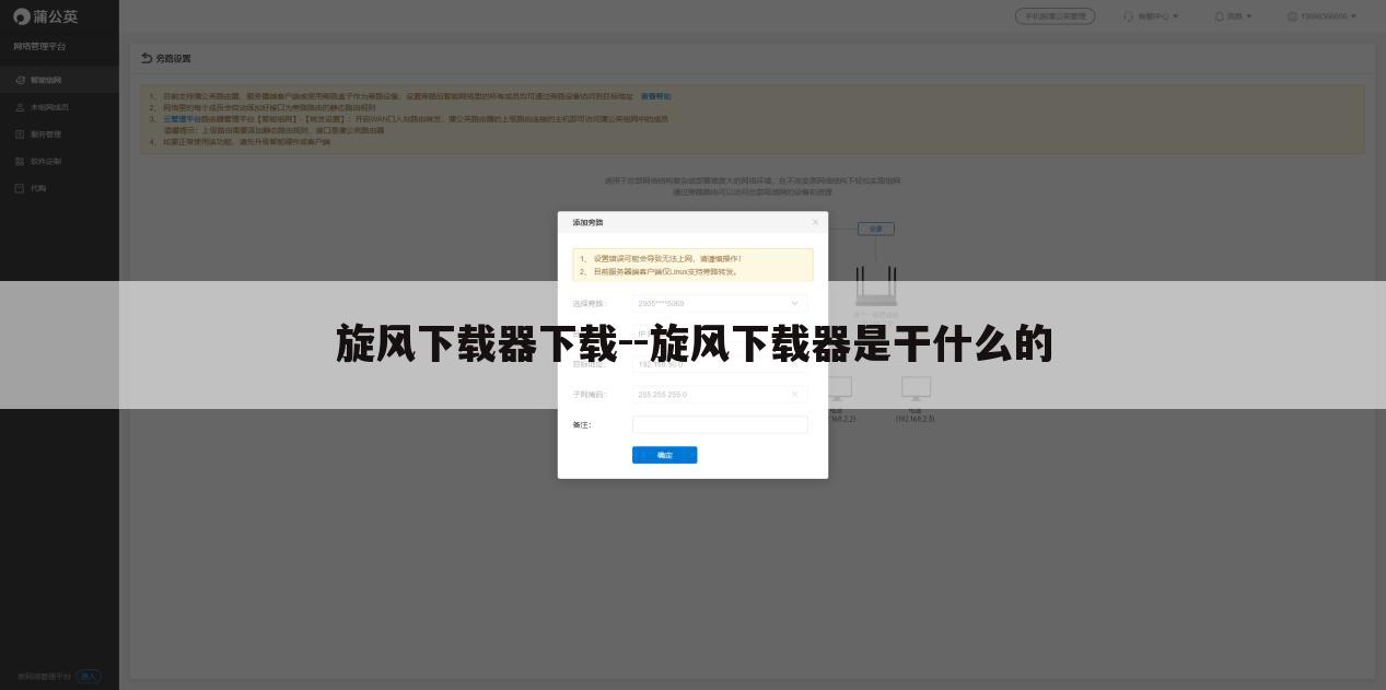 旋风下载器下载--旋风下载器是干什么的