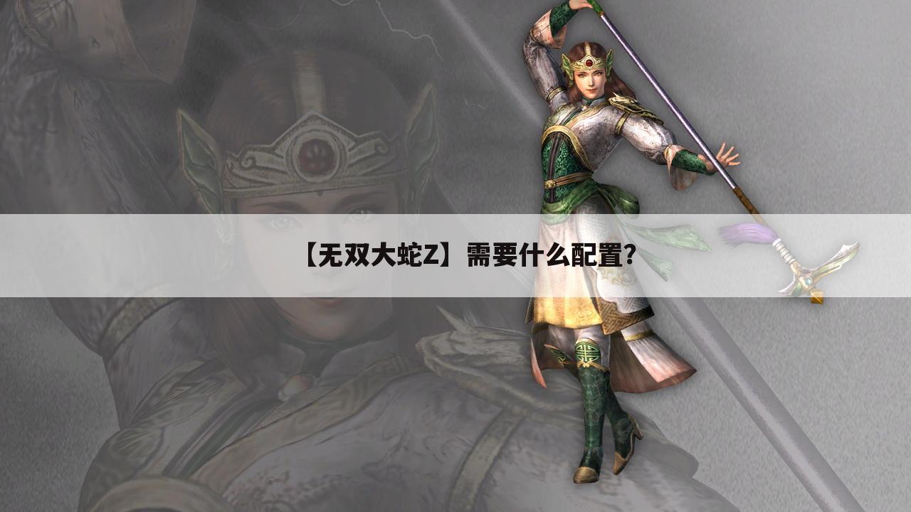 【无双大蛇Z】需要什么配置?