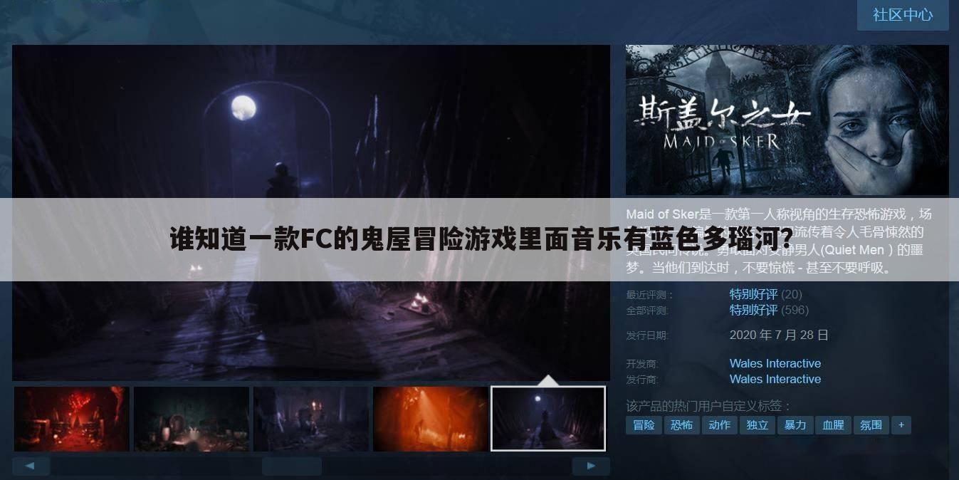 谁知道一款FC的鬼屋冒险游戏里面音乐有蓝色多瑙河?