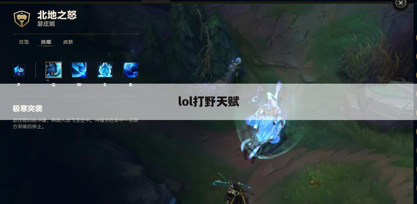 lol打野天赋