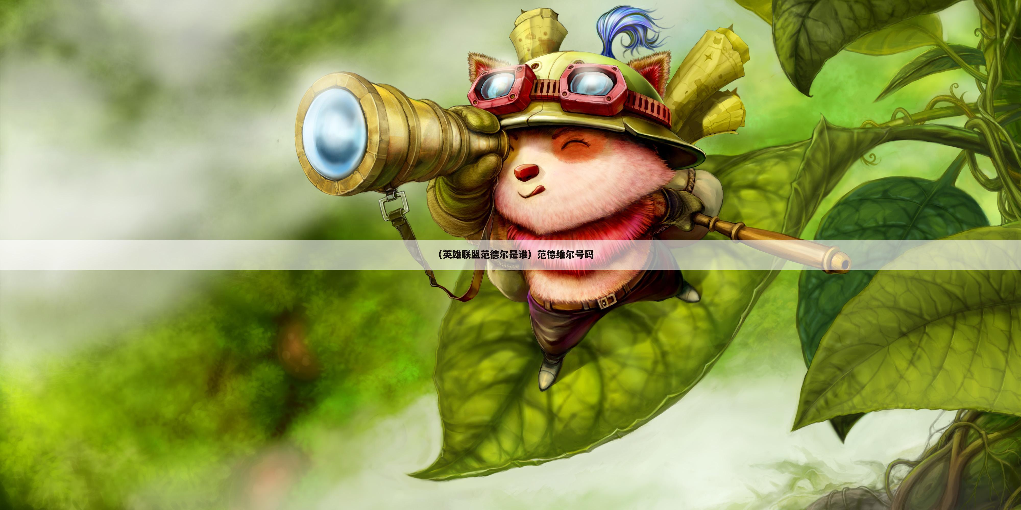 （英雄联盟范德尔是谁）范德维尔号码