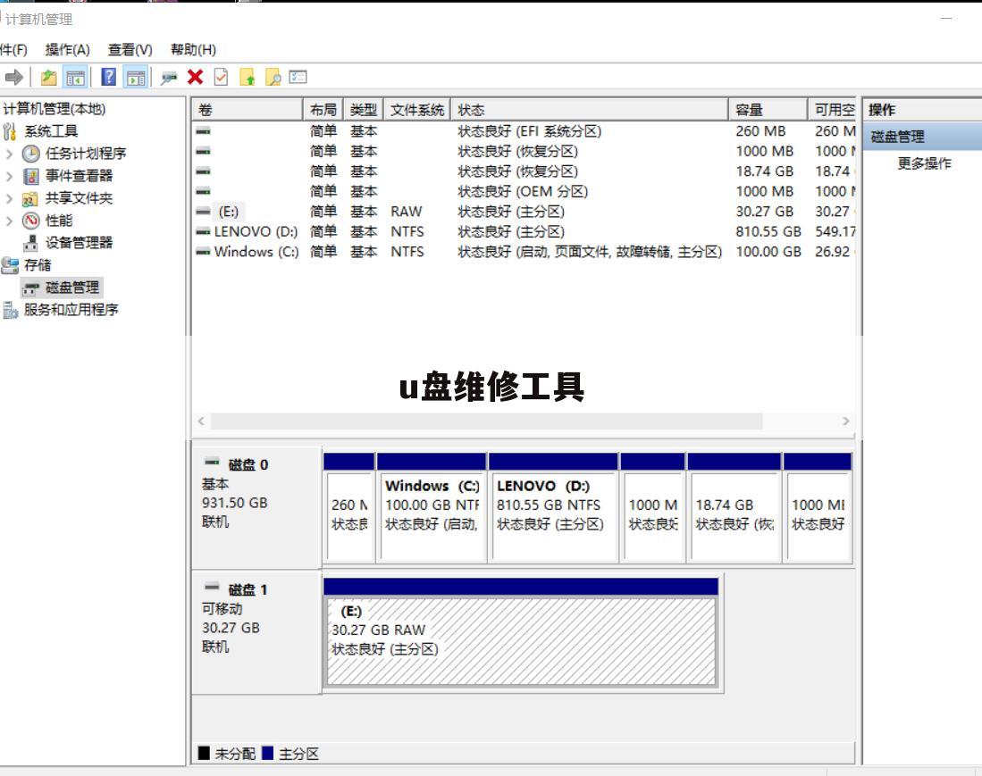 u盘维修工具