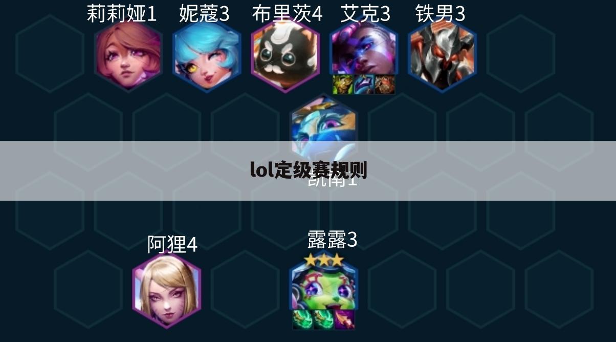 lol定级赛规则