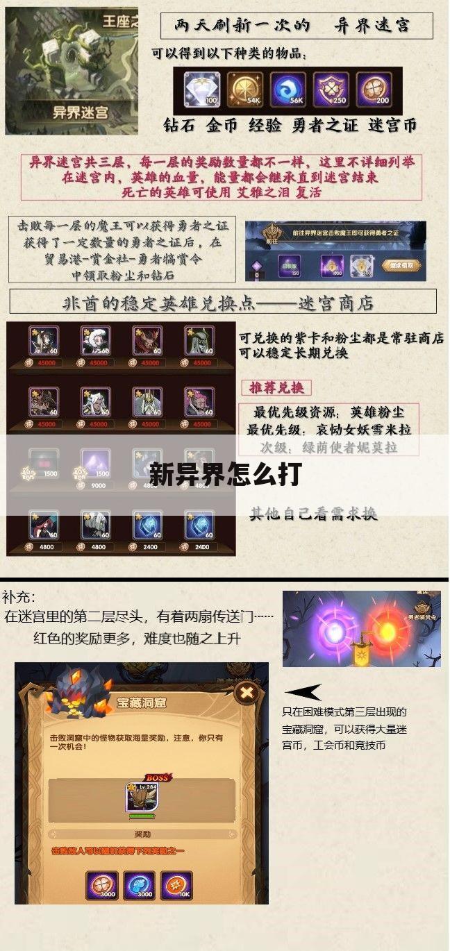 新异界怎么打