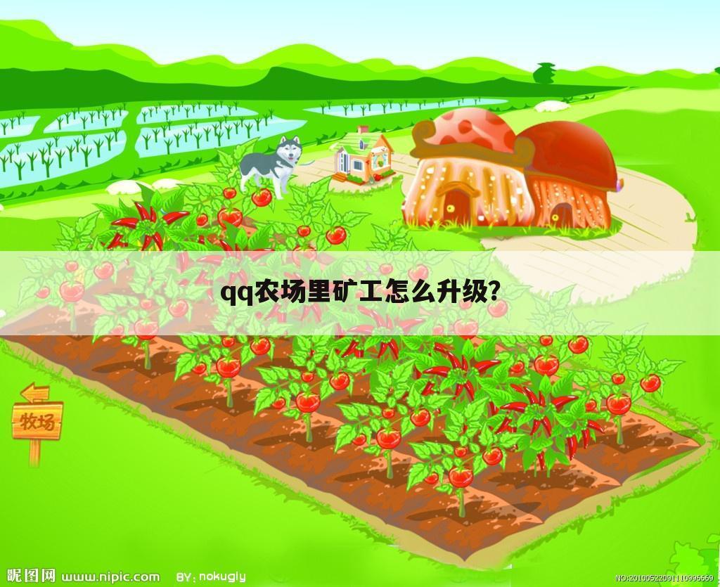 qq农场里矿工怎么升级?