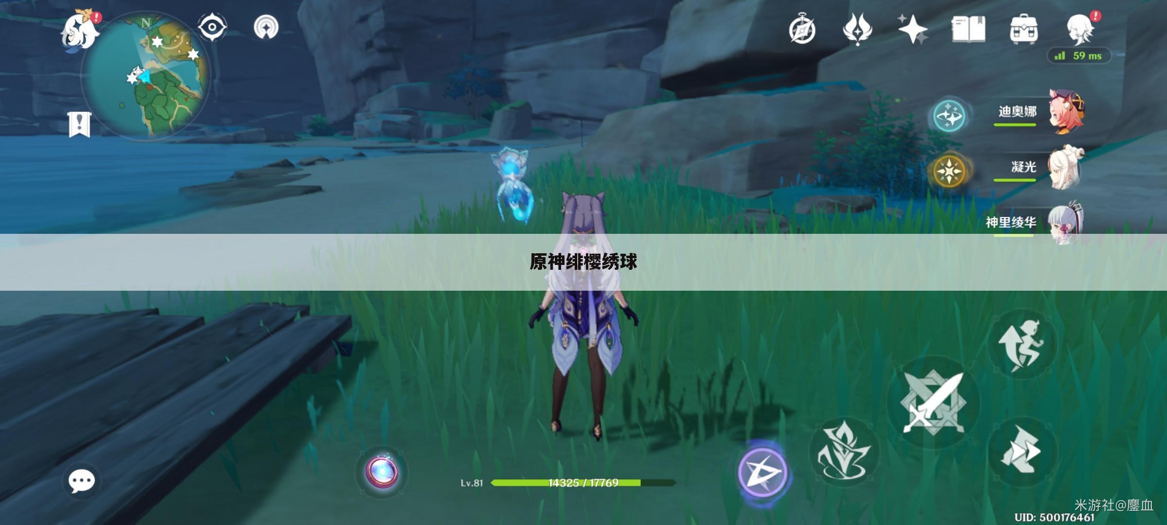 原神绯樱绣球