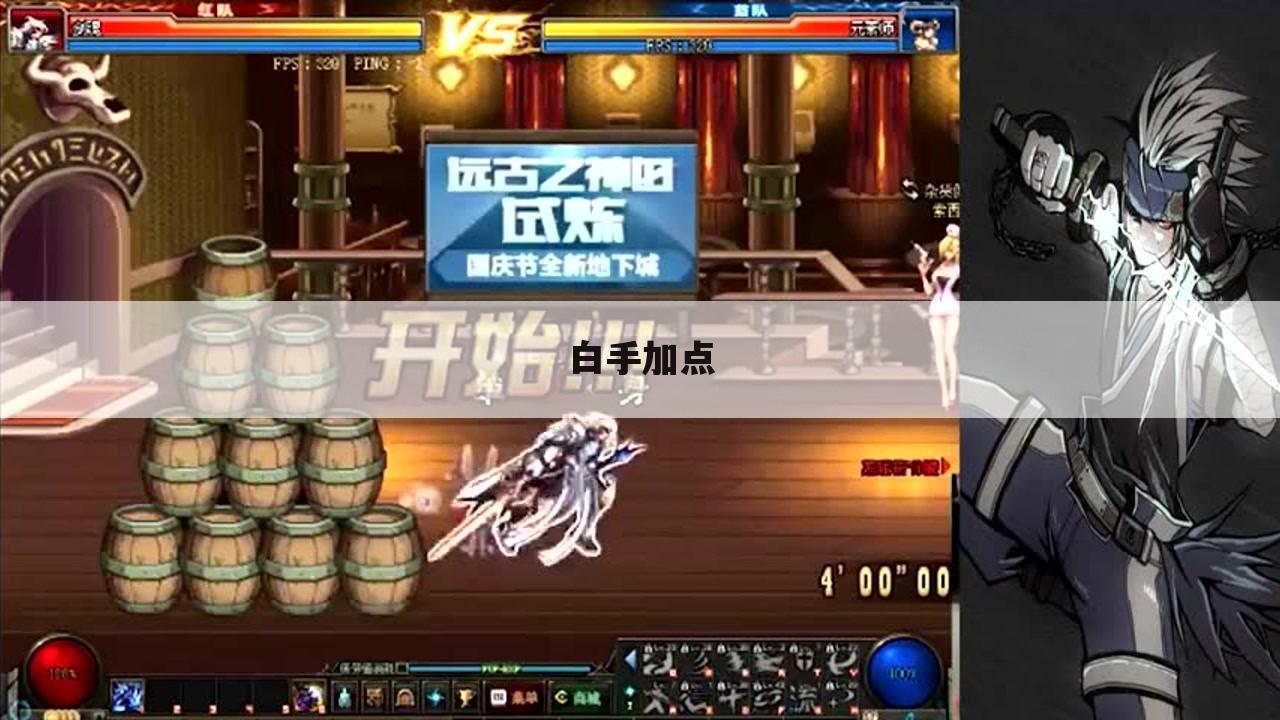 白手加点