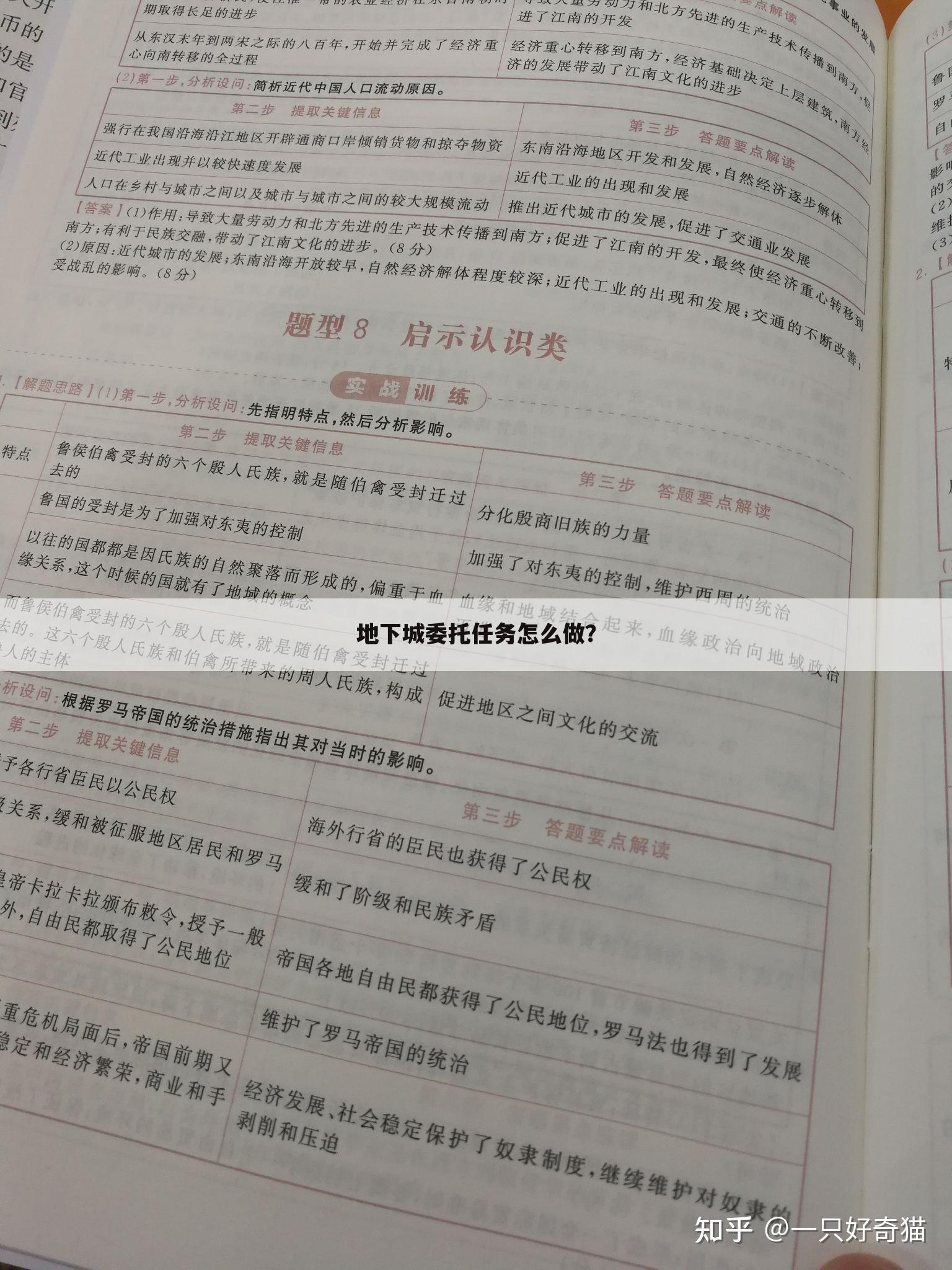 地下城委托任务怎么做?