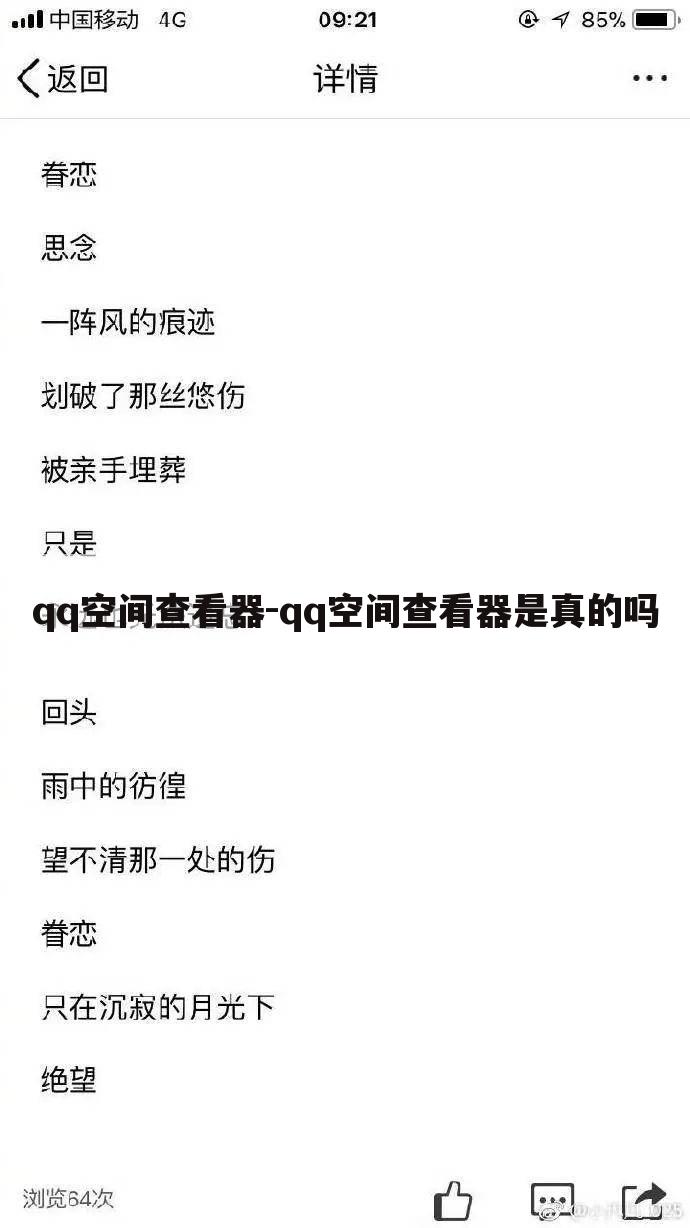 qq空间查看器-qq空间查看器是真的吗