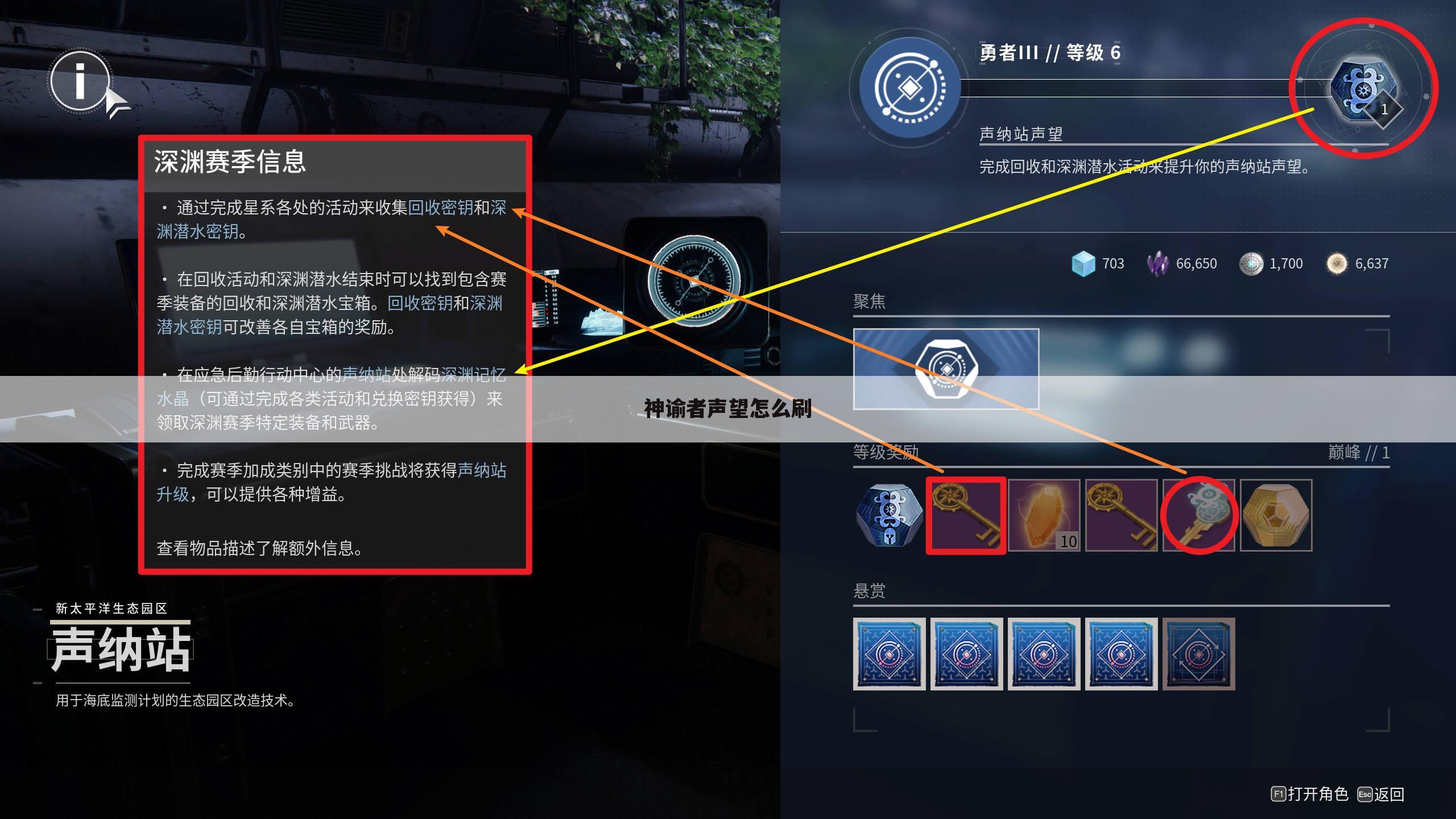 神谕者声望怎么刷