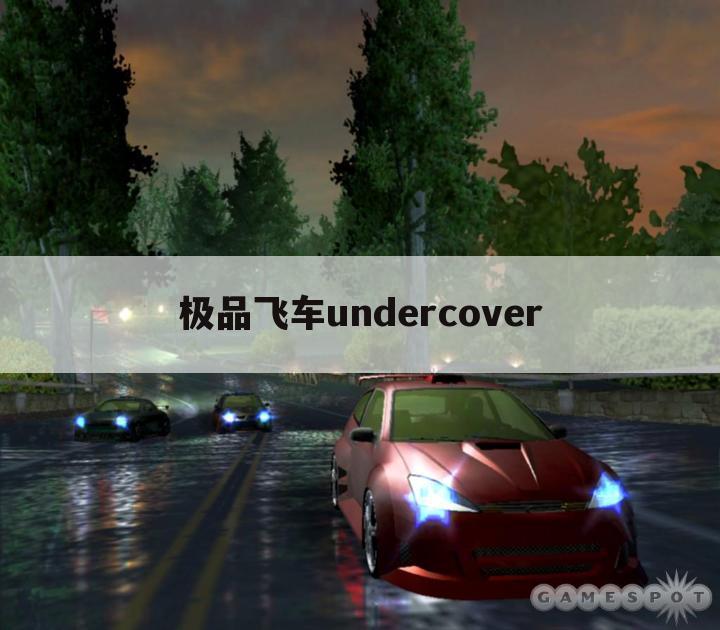 极品飞车undercover