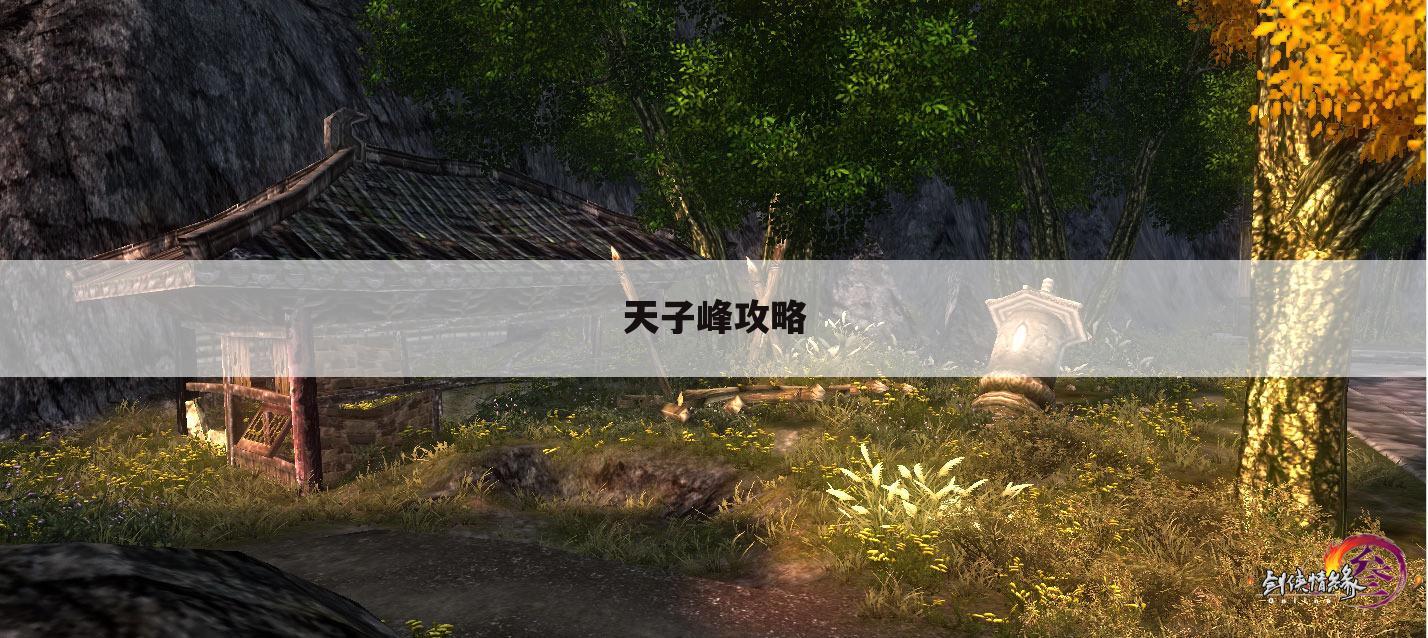 天子峰攻略