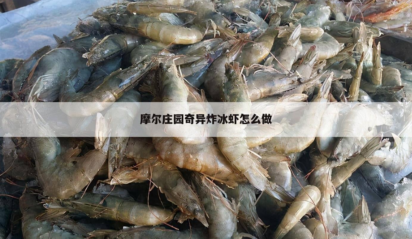 摩尔庄园奇异炸冰虾怎么做