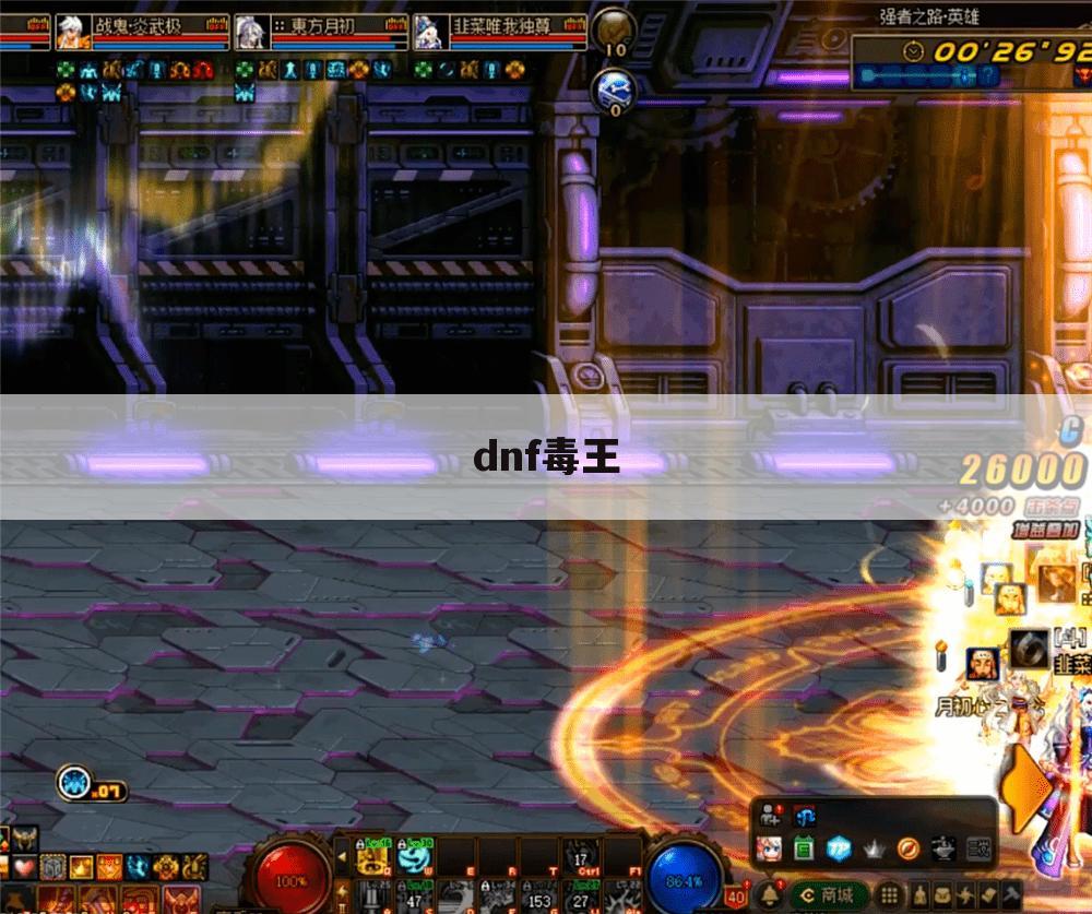 dnf毒王