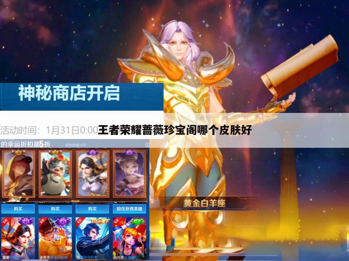 王者荣耀蔷薇珍宝阁哪个皮肤好
