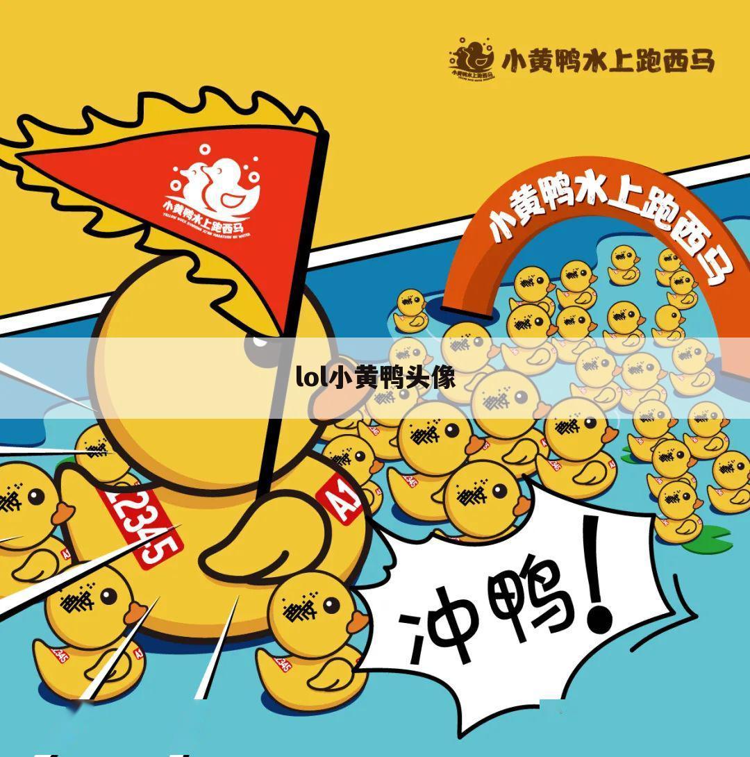 lol小黄鸭头像