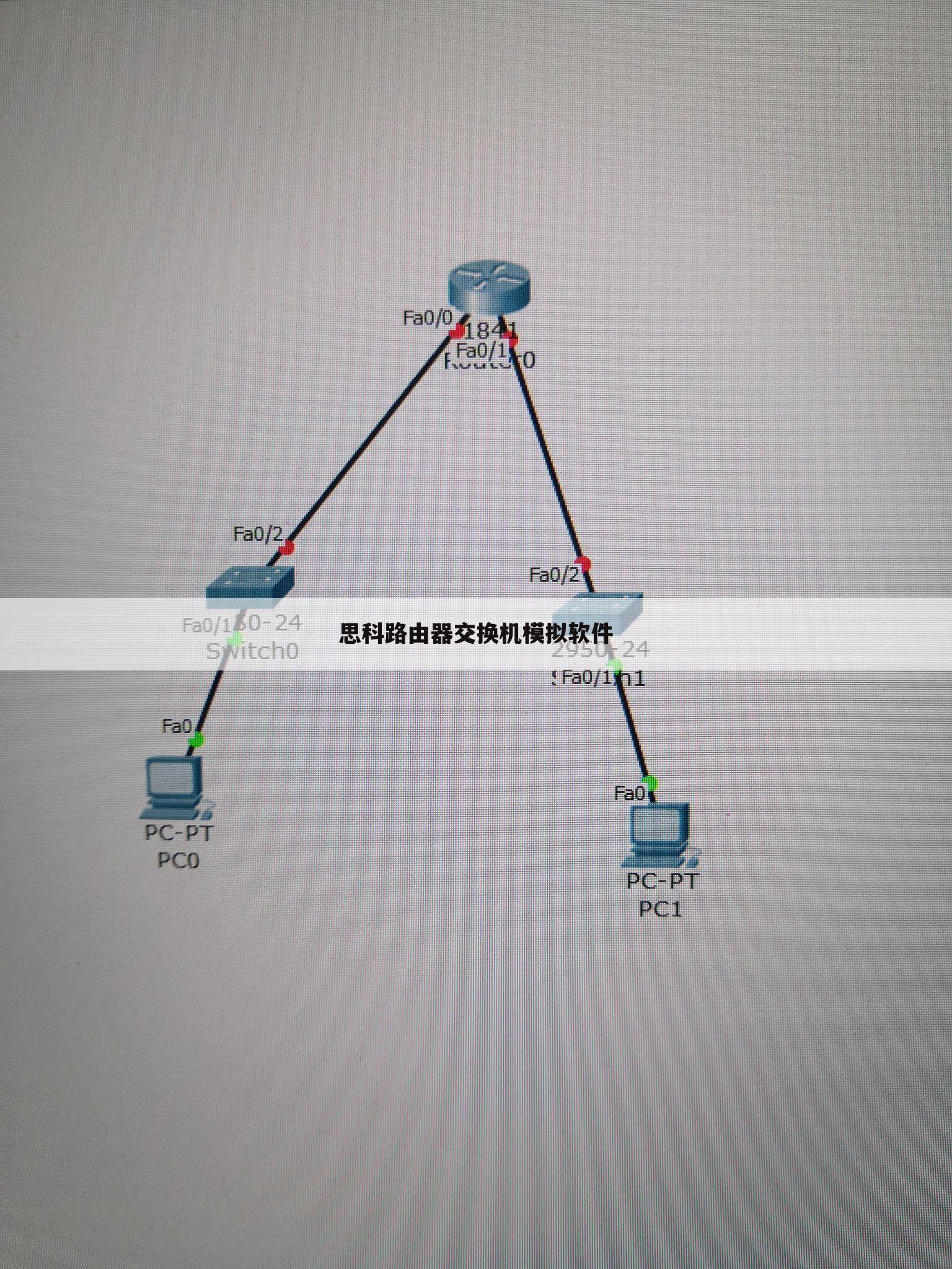 思科路由器交换机模拟软件