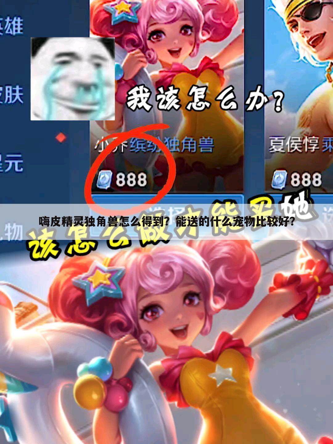 嗨皮精灵独角兽怎么得到?能送的什么宠物比较好?