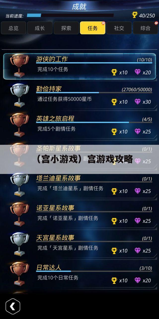 （宫小游戏）宫游戏攻略