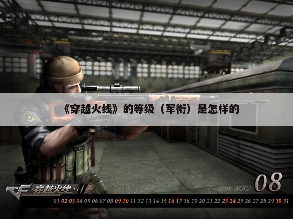 《穿越火线》的等级（军衔）是怎样的