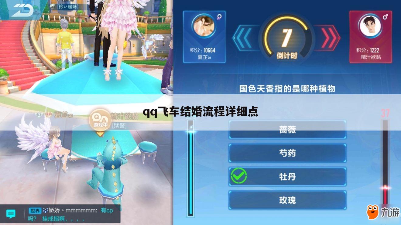 qq飞车结婚流程详细点