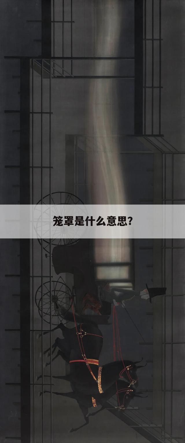 笼罩是什么意思?