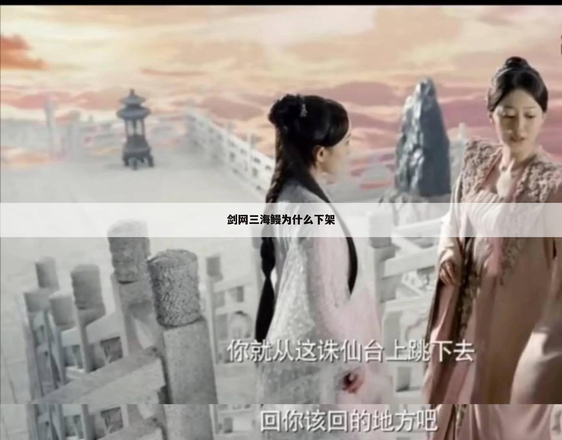 剑网三海鳗为什么下架