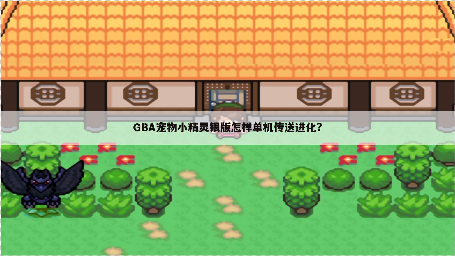 GBA宠物小精灵银版怎样单机传送进化?