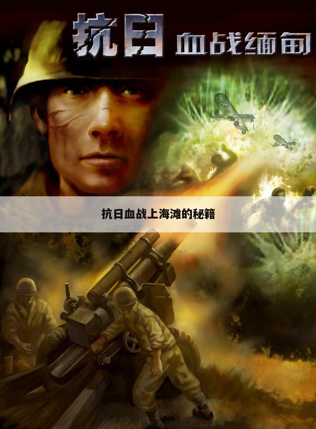 抗日血战上海滩的秘籍