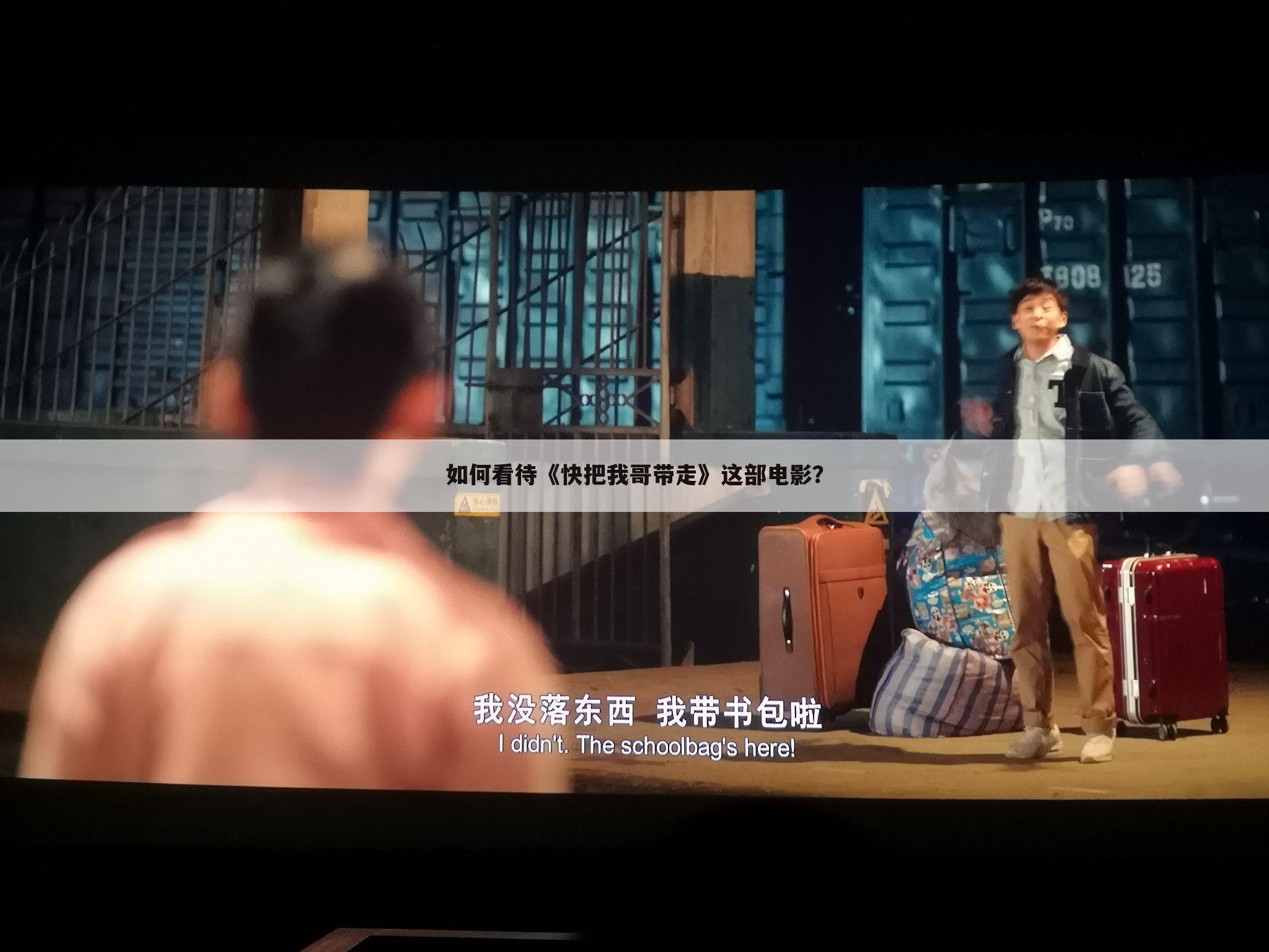 如何看待《快把我哥带走》这部电影?