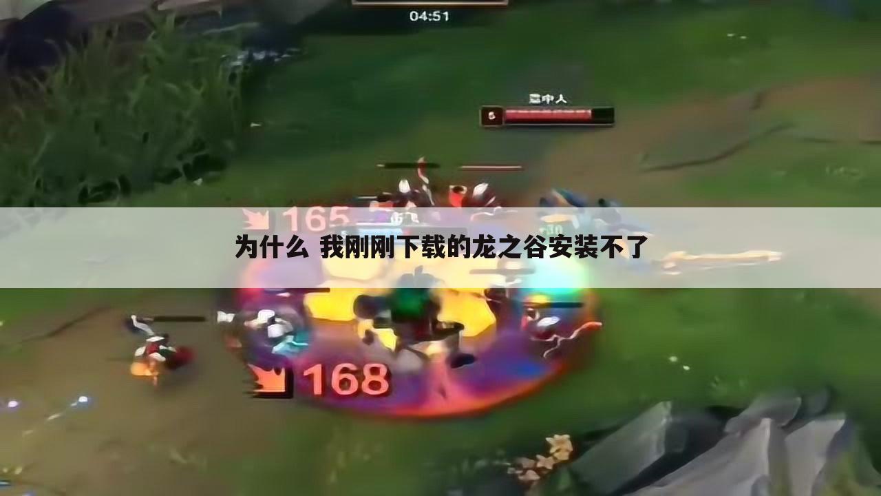 为什么 我刚刚下载的龙之谷安装不了
