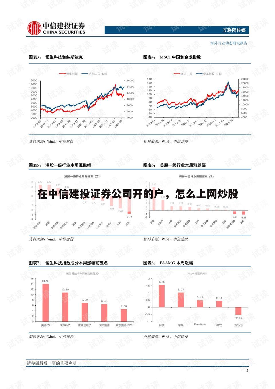 在中信建投证券公司开的户,怎么上网炒股