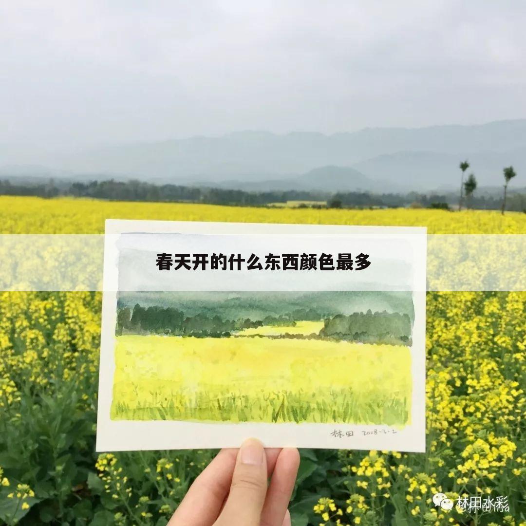 春天开的什么东西颜色最多