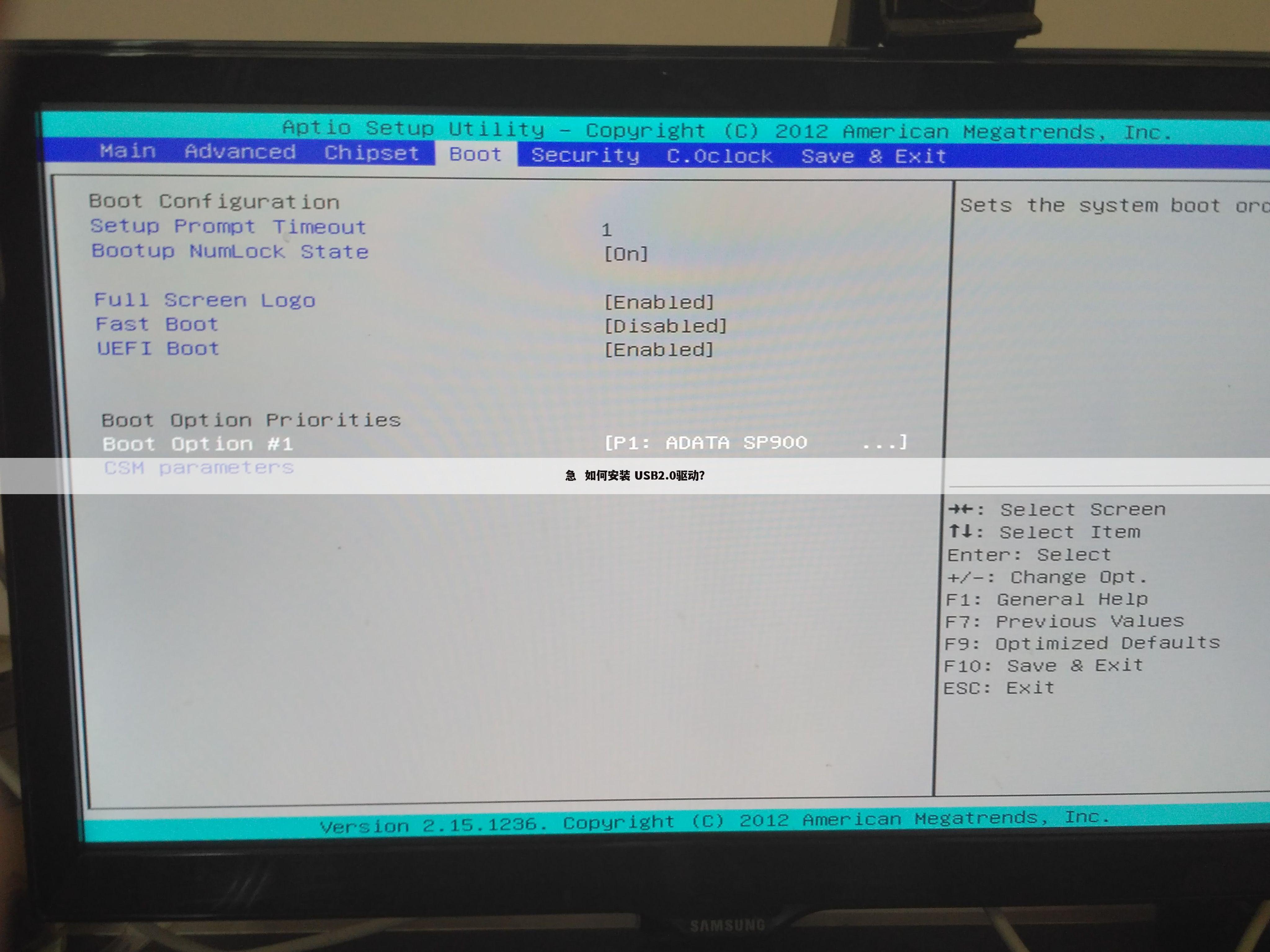 急 如何安装 USB2.0驱动?