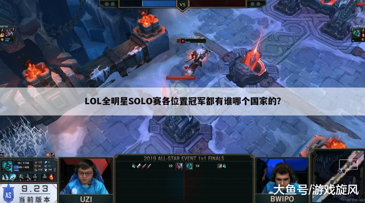 LOL全明星SOLO赛各位置冠军都有谁哪个国家的?
