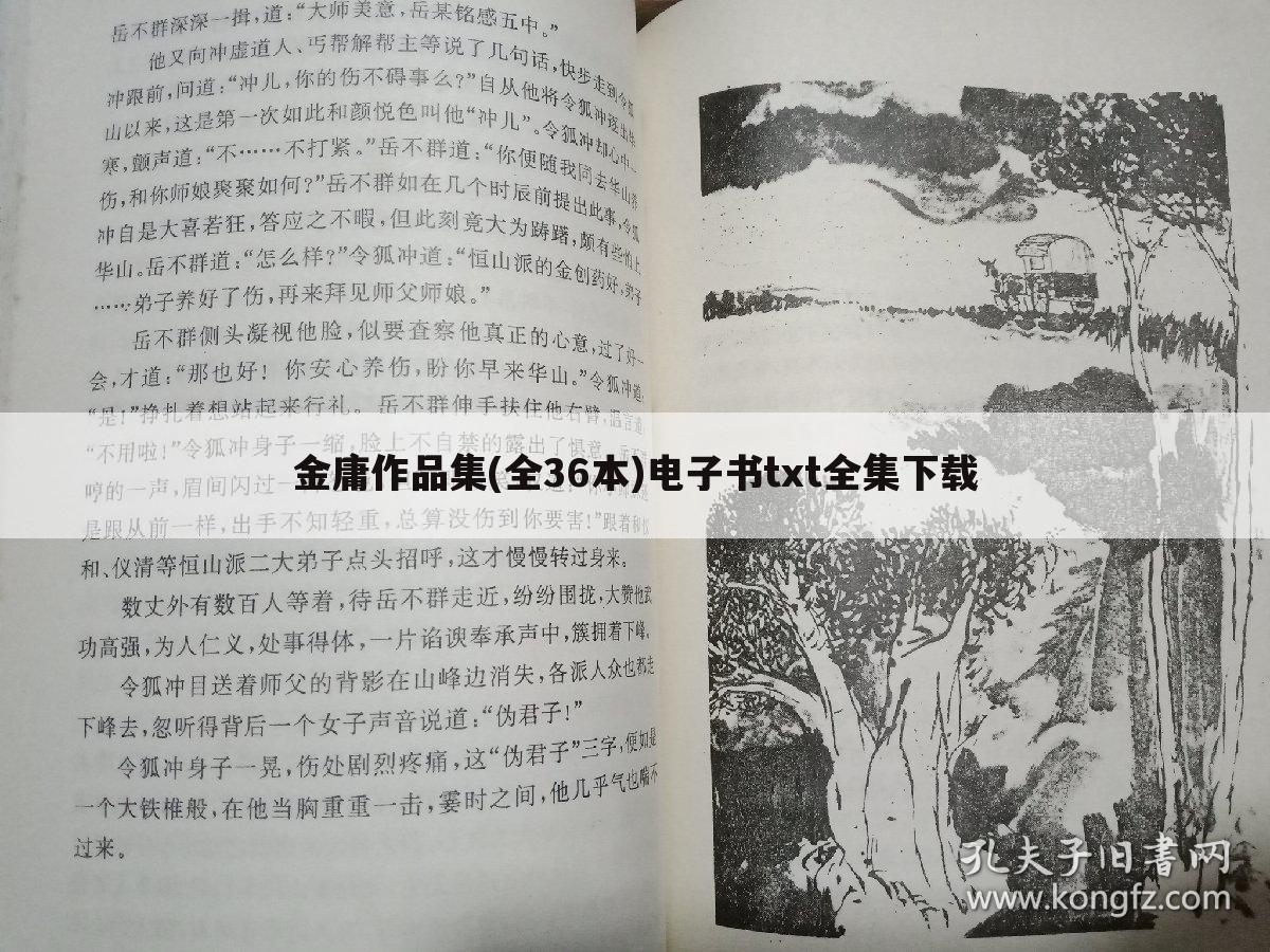 金庸作品集(全36本)电子书txt全集下载