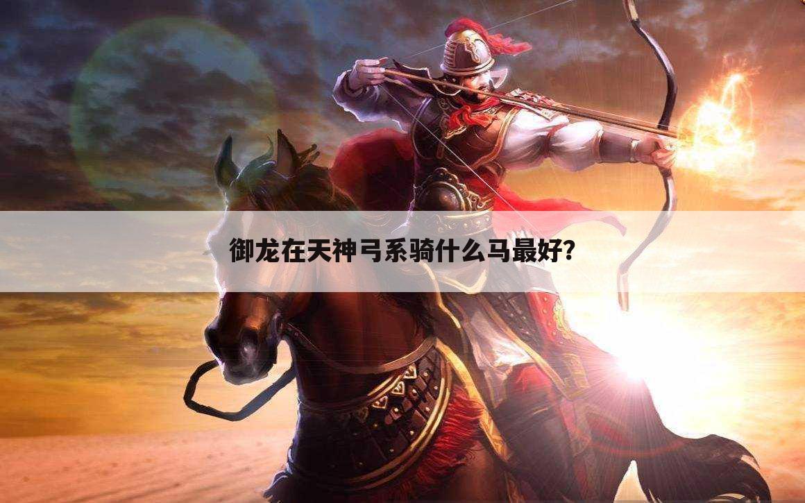 御龙在天神弓系骑什么马最好?