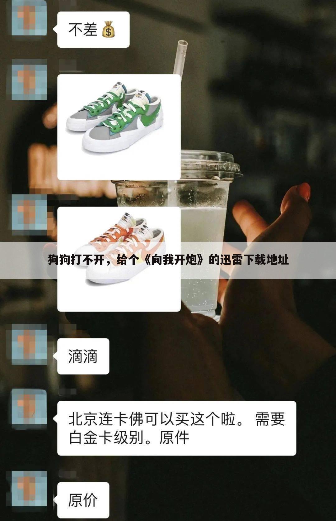 狗狗打不开,给个《向我开炮》的迅雷下载地址
