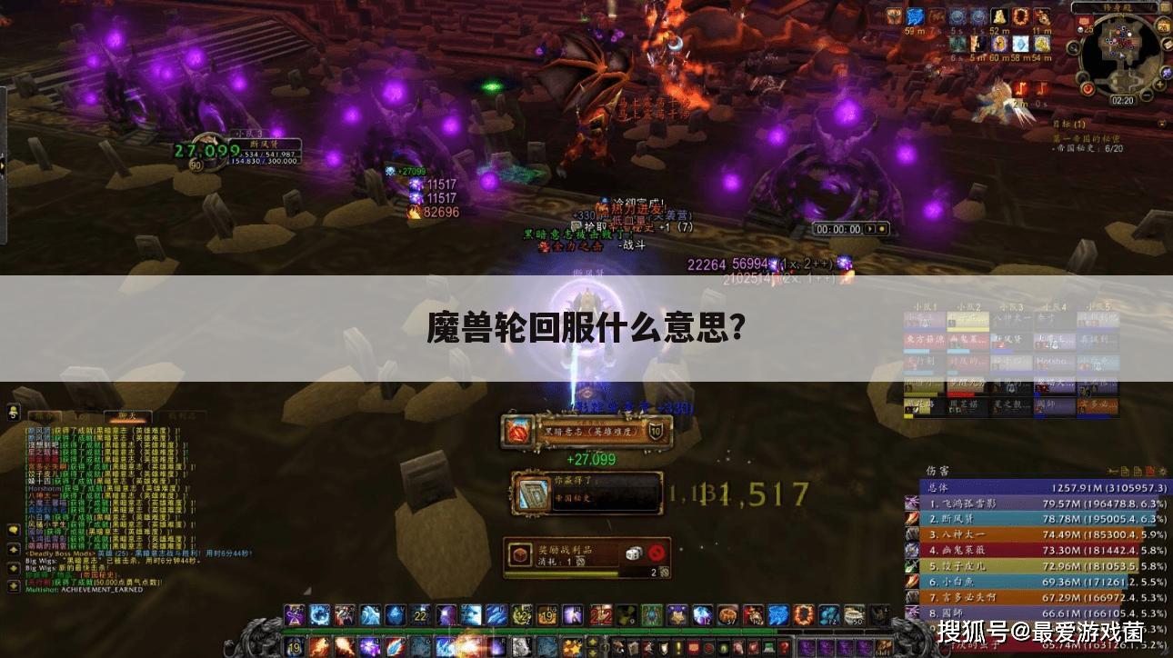 魔兽轮回服什么意思?