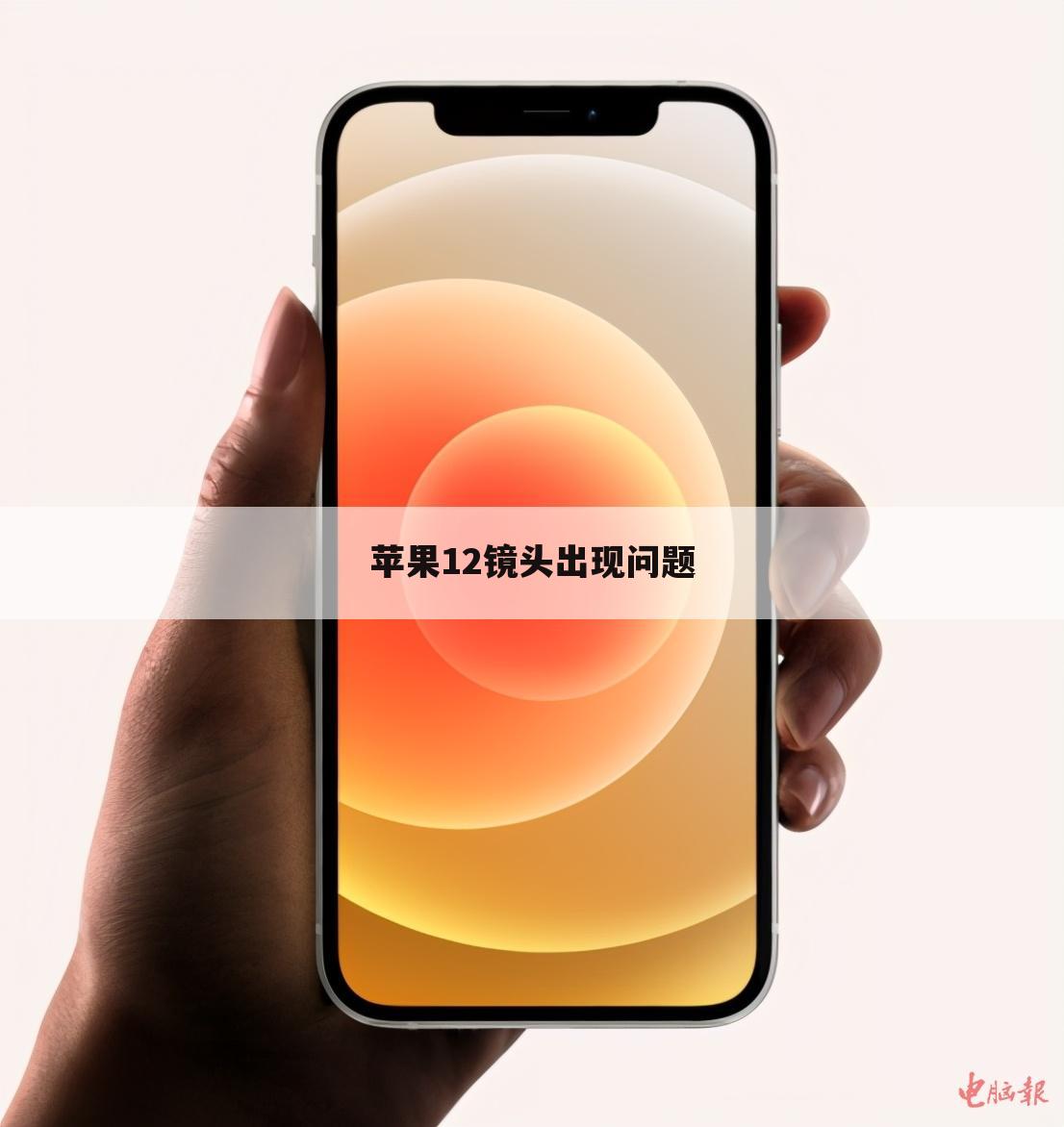 苹果12镜头出现问题